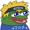 Peepo_Weeb emote for Discord