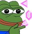 pepeBOOST emote for Discord