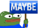 peepoMAYBEstolenfromgooey emote for Discord