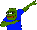 pepeDab emote for Discord
