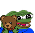 peepoTeddy emote for Discord