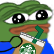 peepoStarbucks emote for Discord