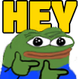 peepoHey emote for Discord