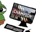 PepeChampion emote for Discord