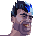 GigaChadYoru emote for Discord