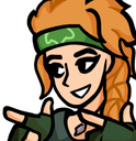 SkyeFingerguns emote for Discord
