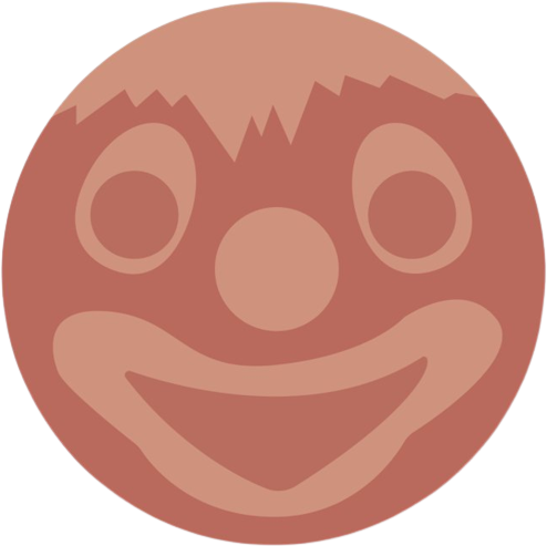 froehlichlaechelndeswurstgesicht emote for Discord