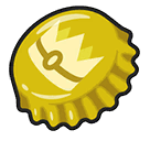 GoldBottleCap emote for Discord