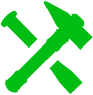 Green_StaffIcon emote for Discord
