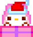 MyMelodyGift emote for Discord