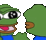 Peepo_Hug_Happy emote for Discord