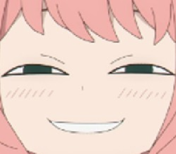 AnyaEvilGrin emote for Discord