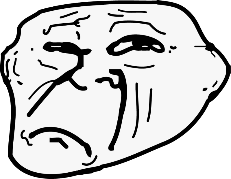 sadtrollface emote for Discord