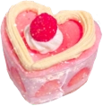 cakeheartpinkystrawberry emote for Discord