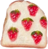 breadjamstrawberryshape emote for Discord
