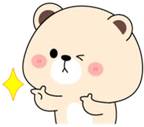 BearFingerGuns emote for Discord