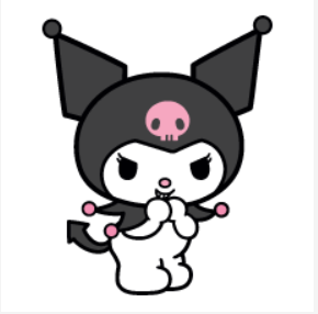Kuromi_normal emote for Discord
