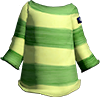 LimeEasyStripeShirt emote for Discord