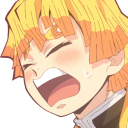 Shy_Blush_Zenitsu emote for Discord