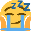 SadSmirkSleeping emote for Discord