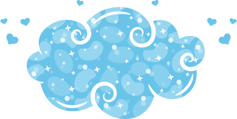 BlueSparklyCloud emote for Discord