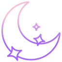 PurpleOmbreMoon emote for Discord
