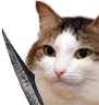 kiisu_sword emote for Discord
