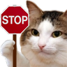 kiisu_stop emote for Discord