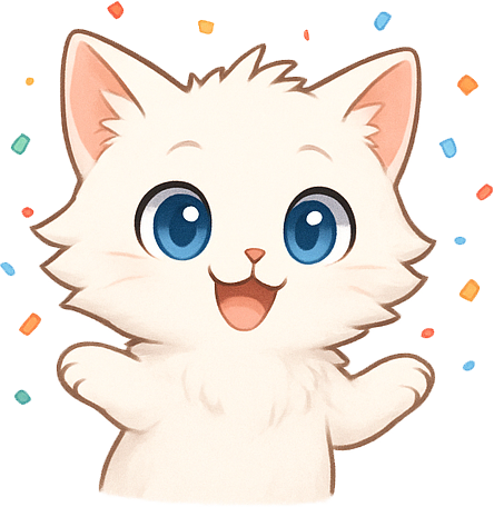 birthdaycat emote for Discord