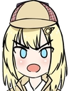 AmeliaMad emote for Discord