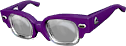 HalfRimGlasses emote for Discord