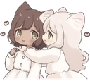 NekoHug emote for Discord