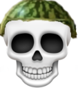 MelonSkull emote for Discord
