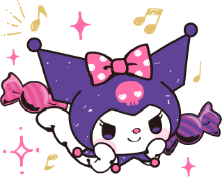 Kuromi_chill emote for Discord