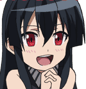 akamehappy emote for Discord