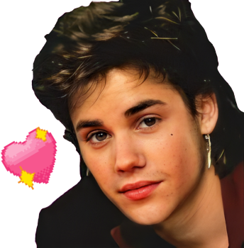 80s_bieber emote for Discord