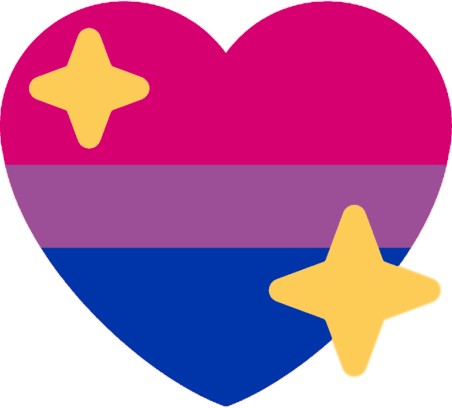 Bisexual_pride_heart emote for Discord