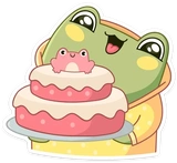 FrogCake emote for Discord