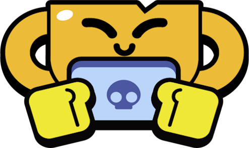 Trophy_Happy_BrawlStars_Pin emote for Discord