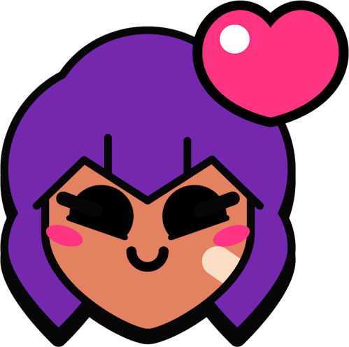 Love_Shelly_BrawlStars_Pin emote for Discord