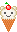 VanillaBearIceCream emote for Discord