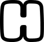 LetterH emote for Discord