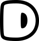 LetterD emote for Discord