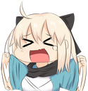 okita_cry emote for Discord