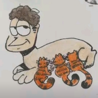Jonfield emote for Discord