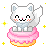 CatPastry emote for Discord