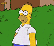 Homer_bushes emote for Discord