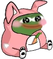 Peeposit_bunny emote for Discord