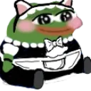 Peeposit_maid emote for Discord