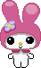 MyMelodyWink emote for Discord